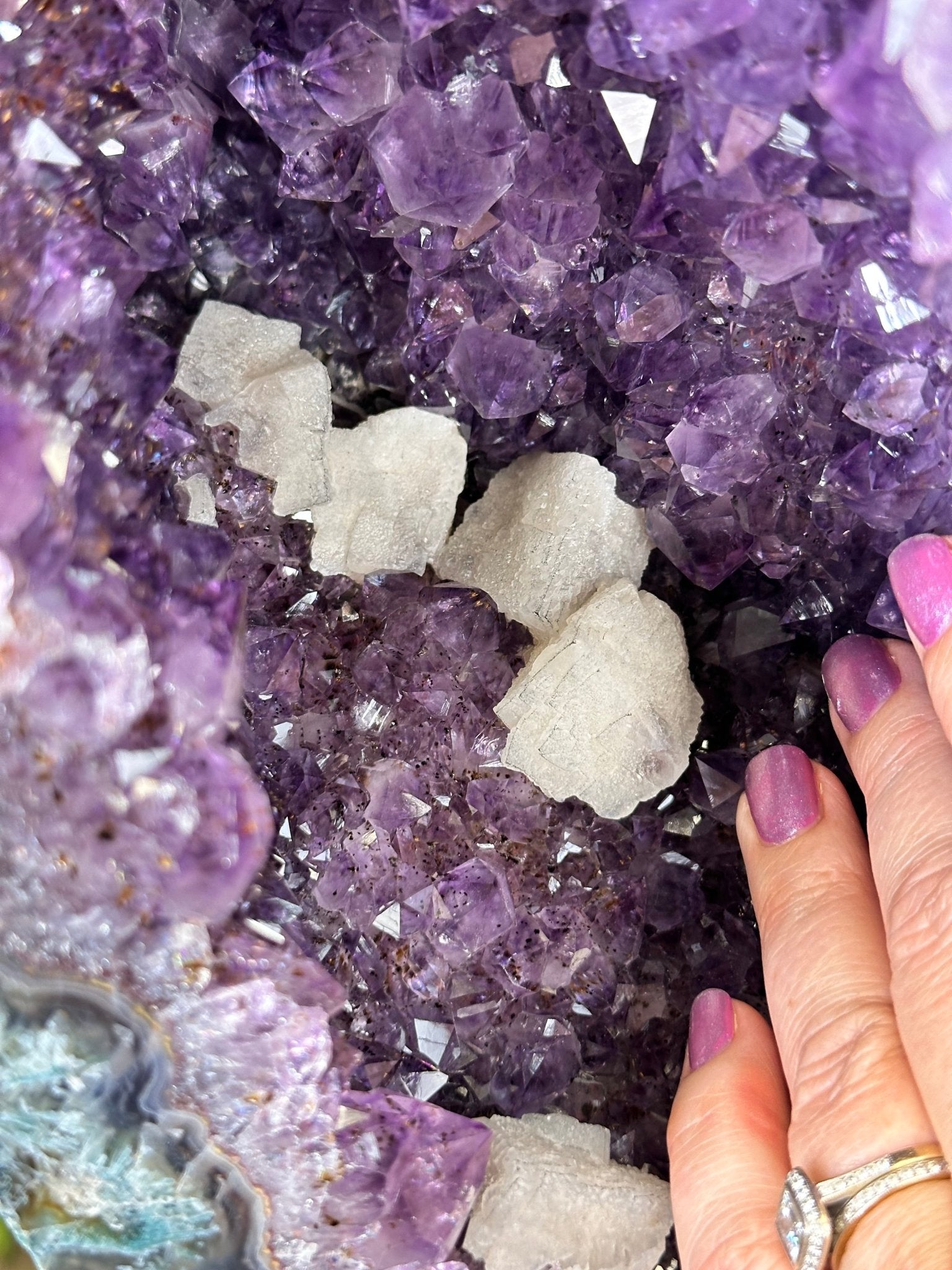 Extra Plus Quality Amethyst Butterfly Wings 311 lbs & 72" Tall #5493-0045 - Brazil GemsBrazil GemsExtra Plus Quality Amethyst Butterfly Wings 311 lbs & 72" Tall #5493-0045Amethyst Butterfly Wings5493-0045