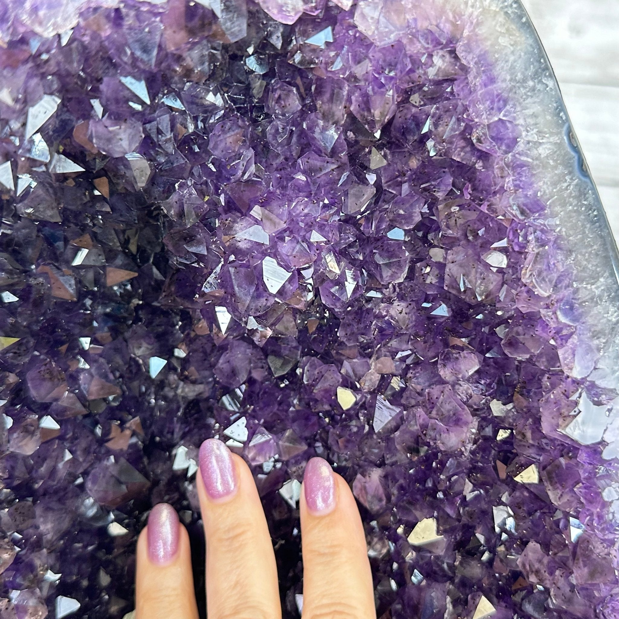 Extra Plus Quality Amethyst Cathedral, 60.6 lbs & 22.7" Tall #5601 - 1414 - Brazil GemsBrazil GemsExtra Plus Quality Amethyst Cathedral, 60.6 lbs & 22.7" Tall #5601 - 1414Cathedrals5601 - 1414