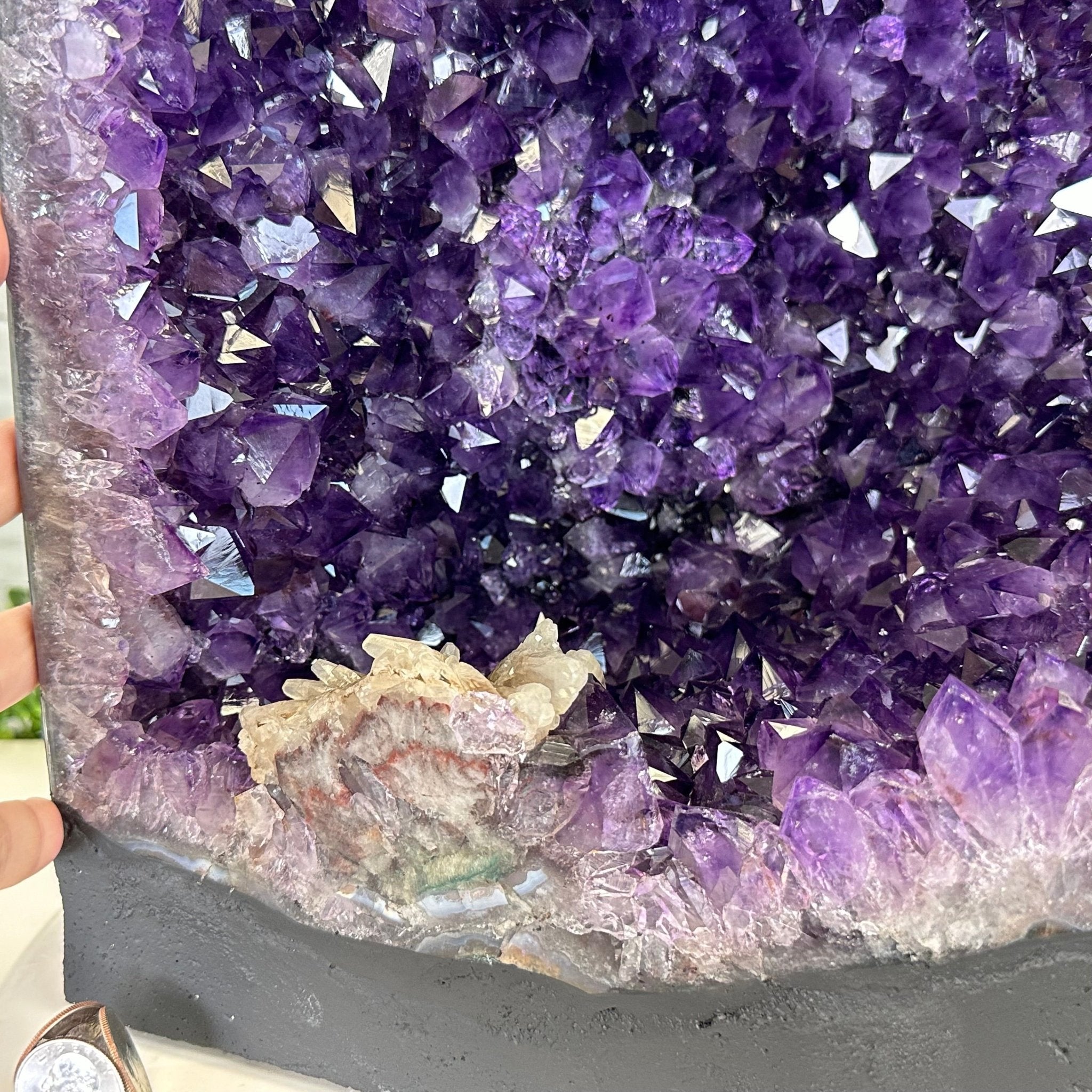 Extra Plus Quality Amethyst Cathedral, 66.7 lbs & 16.5" Tall #5601 - 1324 - Brazil GemsBrazil GemsExtra Plus Quality Amethyst Cathedral, 66.7 lbs & 16.5" Tall #5601 - 1324Cathedrals5601 - 1324