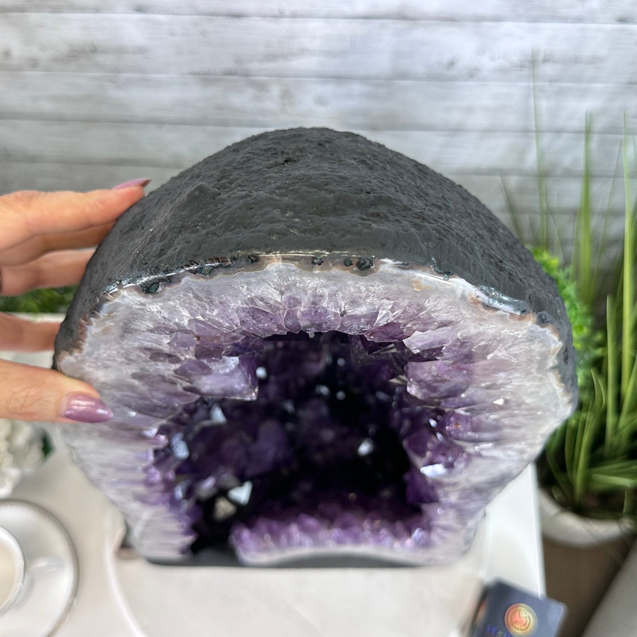 Extra Plus Quality Amethyst Cathedral, 84.8 lbs & 23.75" Tall #5601 - 0654 - Brazil GemsBrazil GemsExtra Plus Quality Amethyst Cathedral, 84.8 lbs & 23.75" Tall #5601 - 0654Cathedrals5601 - 0654