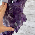 Extra Plus Quality Amethyst Druse Crystal Portal on a Stand, 85 lbs & 66.75" Tall Model #5606-0011 by Brazil Gems - Brazil GemsBrazil GemsExtra Plus Quality Amethyst Druse Crystal Portal on a Stand, 85 lbs & 66.75" Tall Model #5606-0011 by Brazil GemsPortals on Fixed Bases5606-0011