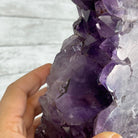 Extra Plus Quality Amethyst Druse Crystal Portal on a Stand, 85 lbs & 66.75" Tall Model #5606-0011 by Brazil Gems - Brazil GemsBrazil GemsExtra Plus Quality Amethyst Druse Crystal Portal on a Stand, 85 lbs & 66.75" Tall Model #5606-0011 by Brazil GemsPortals on Fixed Bases5606-0011