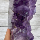 Extra Plus Quality Amethyst Druse Crystal Portal on a Stand, 85 lbs & 66.75" Tall Model #5606-0011 by Brazil Gems - Brazil GemsBrazil GemsExtra Plus Quality Amethyst Druse Crystal Portal on a Stand, 85 lbs & 66.75" Tall Model #5606-0011 by Brazil GemsPortals on Fixed Bases5606-0011