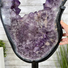 Extra Plus Quality Amethyst Druse Crystal Portal on a Stand, 85 lbs & 66.75" Tall Model #5606-0011 by Brazil Gems - Brazil GemsBrazil GemsExtra Plus Quality Amethyst Druse Crystal Portal on a Stand, 85 lbs & 66.75" Tall Model #5606-0011 by Brazil GemsPortals on Fixed Bases5606-0011