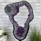Extra Plus Quality Amethyst Druse Crystal Portal on a Stand, 85 lbs & 66.75" Tall Model #5606-0011 by Brazil Gems - Brazil GemsBrazil GemsExtra Plus Quality Amethyst Druse Crystal Portal on a Stand, 85 lbs & 66.75" Tall Model #5606-0011 by Brazil GemsPortals on Fixed Bases5606-0011