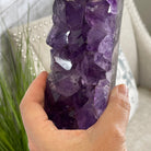 Extra Plus Quality Amethyst Druse Crystal Portal on a Stand, 85 lbs & 66.75" Tall Model #5606-0011 by Brazil Gems - Brazil GemsBrazil GemsExtra Plus Quality Amethyst Druse Crystal Portal on a Stand, 85 lbs & 66.75" Tall Model #5606-0011 by Brazil GemsPortals on Fixed Bases5606-0011