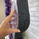 Extra Plus Quality Amethyst Druse Crystal Portal on a Stand, 85 lbs & 66.75" Tall Model #5606-0011 by Brazil Gems - Brazil GemsBrazil GemsExtra Plus Quality Amethyst Druse Crystal Portal on a Stand, 85 lbs & 66.75" Tall Model #5606-0011 by Brazil GemsPortals on Fixed Bases5606-0011