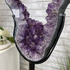 Extra Plus Quality Amethyst Druse Crystal Portal on a Stand, 85 lbs & 66.75" Tall Model #5606-0011 by Brazil Gems - Brazil GemsBrazil GemsExtra Plus Quality Amethyst Druse Crystal Portal on a Stand, 85 lbs & 66.75" Tall Model #5606-0011 by Brazil GemsPortals on Fixed Bases5606-0011