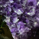 Extra Plus Quality Amethyst Heart Geode, metal stand, 57.9 lbs & 20.75" Tall #5463-0193 by Brazil Gems - Brazil GemsBrazil GemsExtra Plus Quality Amethyst Heart Geode, metal stand, 57.9 lbs & 20.75" Tall #5463-0193 by Brazil GemsHearts5463-0193