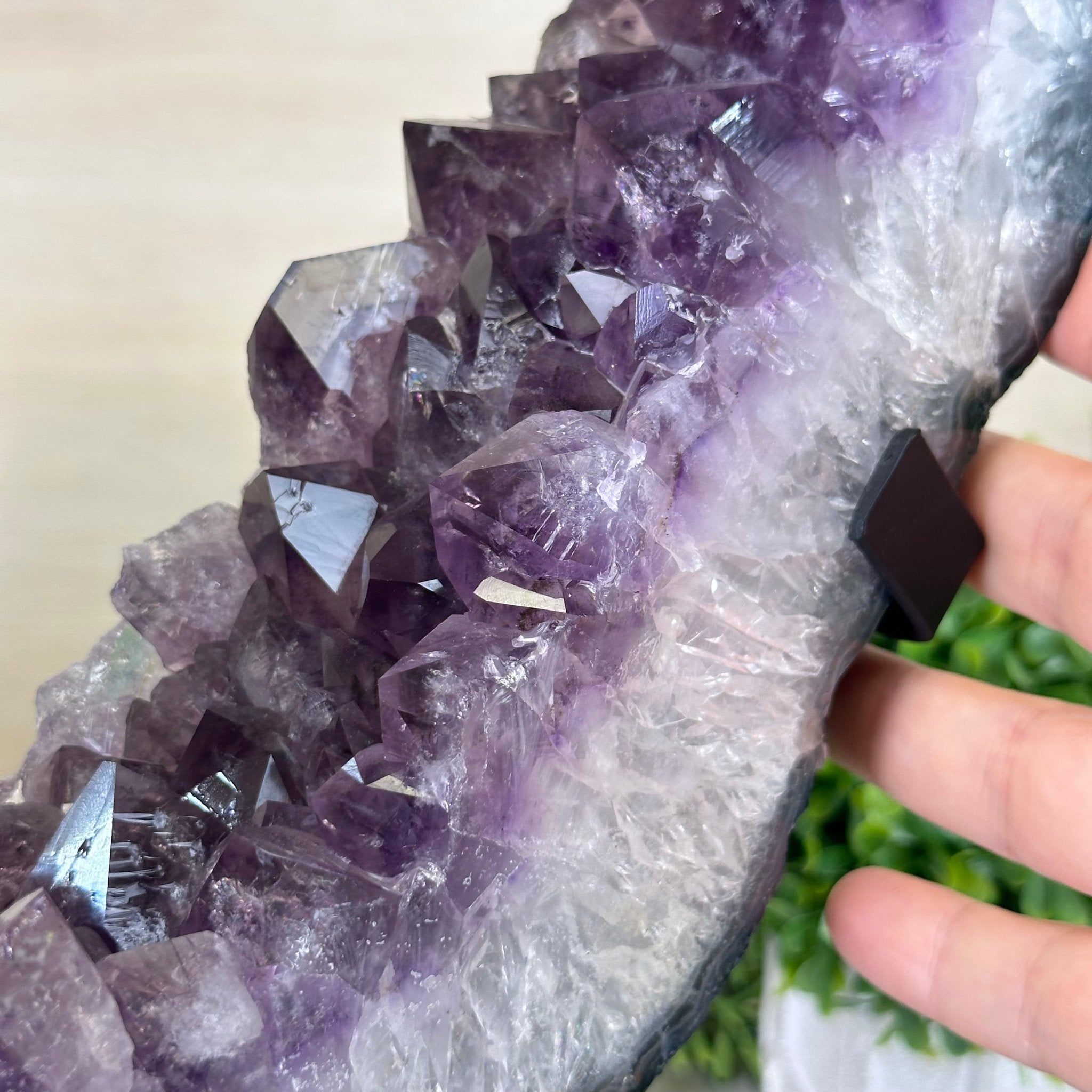 Extra Plus Quality Amethyst Portal, Rotating Stand, 20.4 lbs & 18.1" Tall #5604 - 0143 - Brazil GemsBrazil GemsExtra Plus Quality Amethyst Portal, Rotating Stand, 20.4 lbs & 18.1" Tall #5604 - 0143Portals on Rotating Bases5604 - 0143