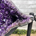 Extra Plus Quality Amethyst Wings on a Metal Stand, 174.2 lbs, 34.75" Tall #5493-0036 - Brazil GemsBrazil GemsExtra Plus Quality Amethyst Wings on a Metal Stand, 174.2 lbs, 34.75" Tall #5493-0036Amethyst Butterfly Wings5493-0036
