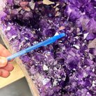 Extra Plus Quality Amethyst Wings on a Metal Stand, 174.2 lbs, 34.75" Tall #5493-0036 - Brazil GemsBrazil GemsExtra Plus Quality Amethyst Wings on a Metal Stand, 174.2 lbs, 34.75" Tall #5493-0036Amethyst Butterfly Wings5493-0036
