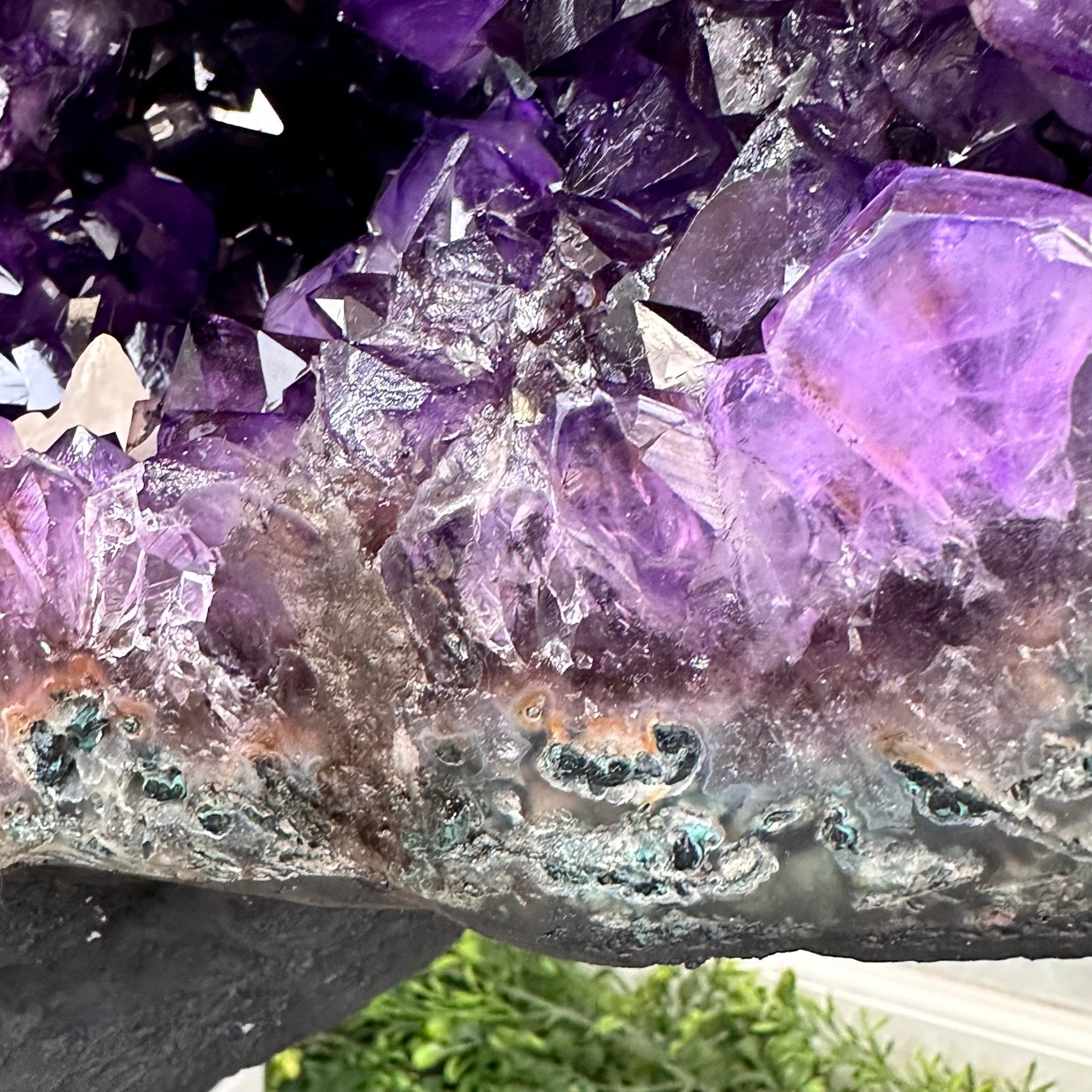 Extra Plus Quality Amethyst Wings on a Metal Stand, 174.2 lbs, 34.75" Tall #5493-0036 - Brazil GemsBrazil GemsExtra Plus Quality Amethyst Wings on a Metal Stand, 174.2 lbs, 34.75" Tall #5493-0036Amethyst Butterfly Wings5493-0036