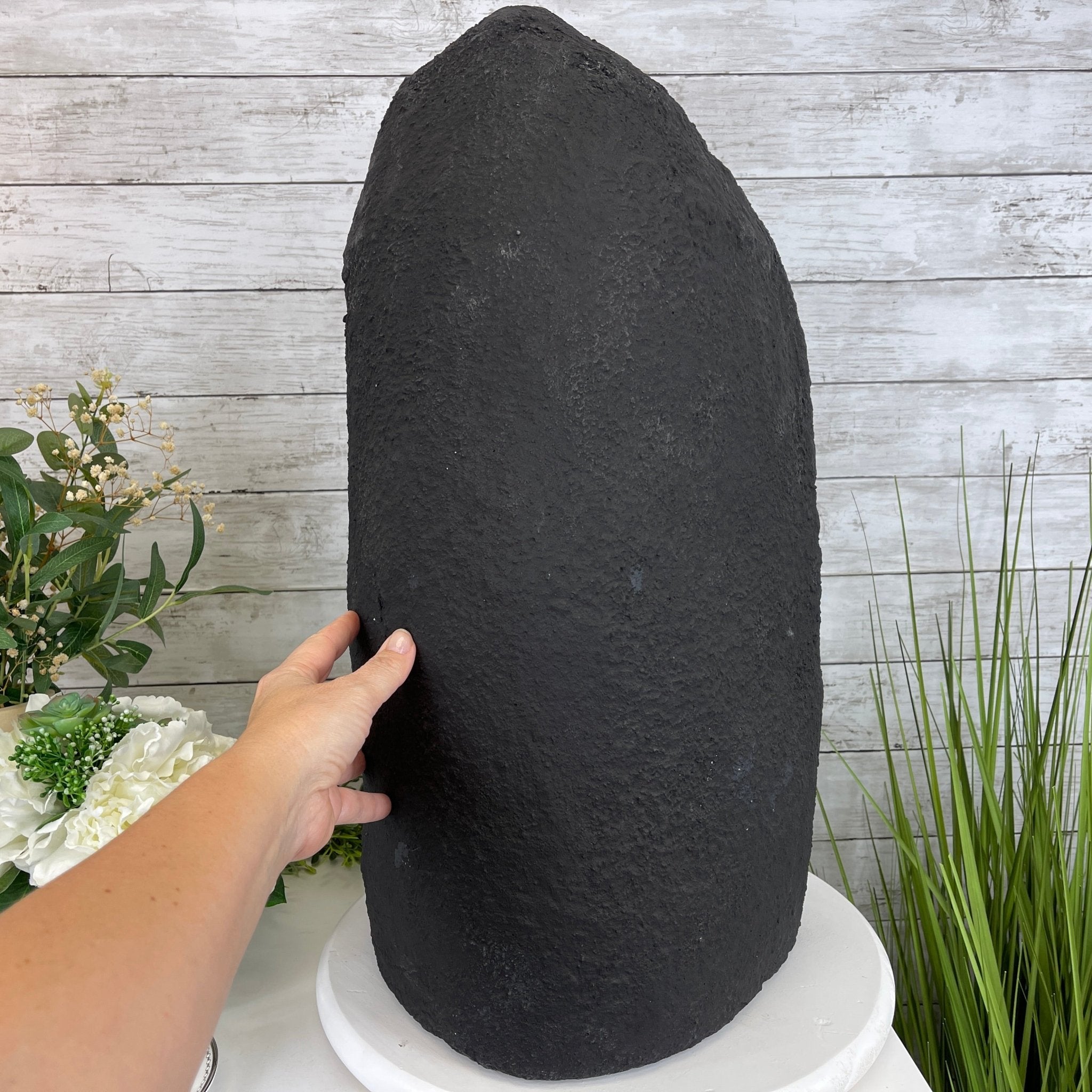 Extra Plus Quality Brazilian Amethyst Cathedral, 105.8 lbs & 23.75” tall Model #5601-0541 by Brazil Gems - Brazil GemsBrazil GemsExtra Plus Quality Brazilian Amethyst Cathedral, 105.8 lbs & 23.75” tall Model #5601-0541 by Brazil GemsCathedrals5601-0541
