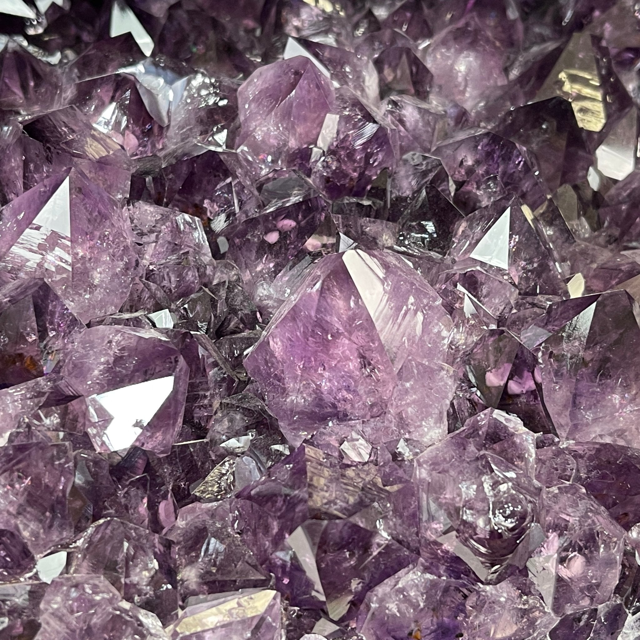 Extra Plus Quality Brazilian Amethyst Cathedral, 108.9 lbs & 20.75” tall #5601-0591 by Brazil Gems - Brazil GemsBrazil GemsExtra Plus Quality Brazilian Amethyst Cathedral, 108.9 lbs & 20.75” tall #5601-0591 by Brazil GemsCathedrals5601-0591