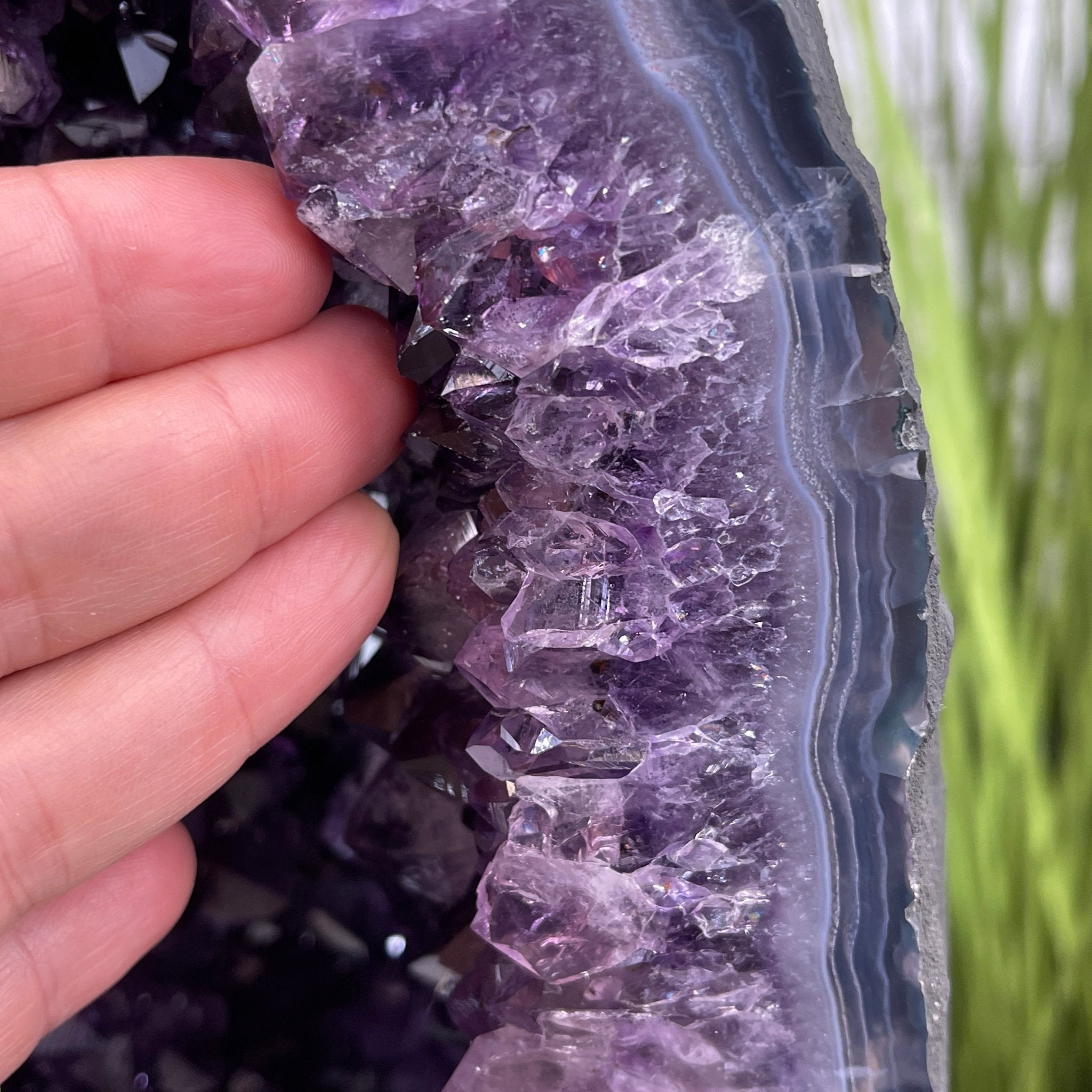 Extra Plus Quality Brazilian Amethyst Cathedral, 108.9 lbs & 20.75” tall #5601-0591 by Brazil Gems - Brazil GemsBrazil GemsExtra Plus Quality Brazilian Amethyst Cathedral, 108.9 lbs & 20.75” tall #5601-0591 by Brazil GemsCathedrals5601-0591
