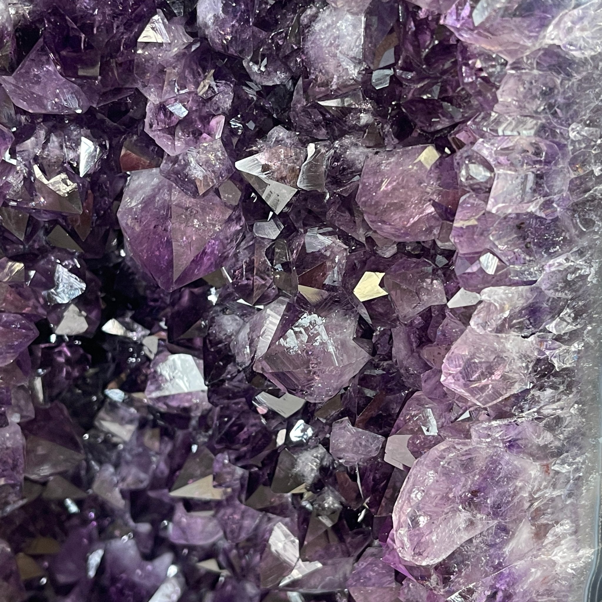 Extra Plus Quality Brazilian Amethyst Cathedral, 108.9 lbs & 20.75” tall #5601-0591 by Brazil Gems - Brazil GemsBrazil GemsExtra Plus Quality Brazilian Amethyst Cathedral, 108.9 lbs & 20.75” tall #5601-0591 by Brazil GemsCathedrals5601-0591