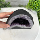 Extra Plus Quality Brazilian Amethyst Cathedral, 11 lbs & 8.4" Tall, Model #5601-1057 by Brazil Gems - Brazil GemsBrazil GemsExtra Plus Quality Brazilian Amethyst Cathedral, 11 lbs & 8.4" Tall, Model #5601-1057 by Brazil GemsCathedrals5601-1057