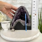 Extra Plus Quality Brazilian Amethyst Cathedral, 11 lbs & 8.4" Tall, Model #5601-1057 by Brazil Gems - Brazil GemsBrazil GemsExtra Plus Quality Brazilian Amethyst Cathedral, 11 lbs & 8.4" Tall, Model #5601-1057 by Brazil GemsCathedrals5601-1057