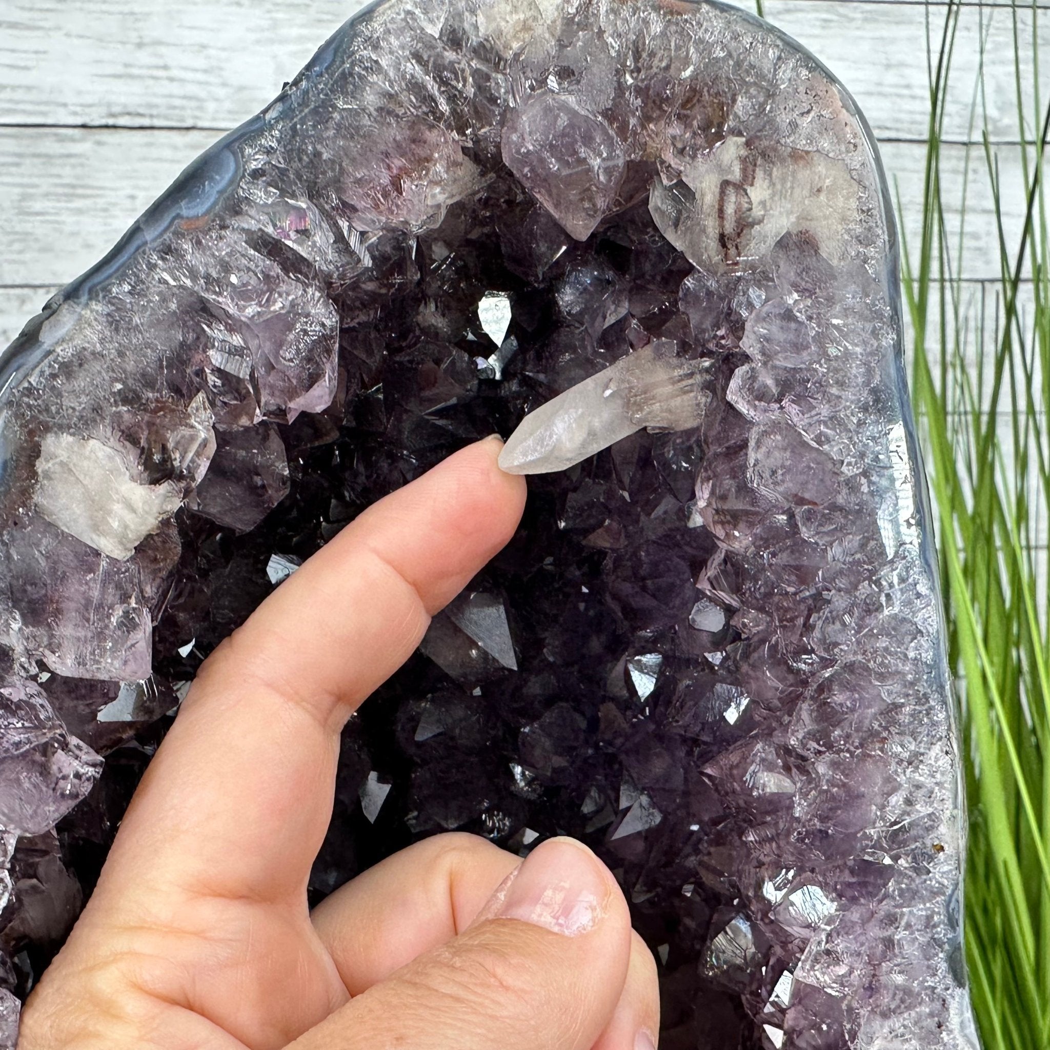 Extra Plus Quality Brazilian Amethyst Cathedral, 110.3 lbs & 35" Tall, Model #5601-1211 by Brazil Gems - Brazil GemsBrazil GemsExtra Plus Quality Brazilian Amethyst Cathedral, 110.3 lbs & 35" Tall, Model #5601-1211 by Brazil GemsCathedrals5601-1211