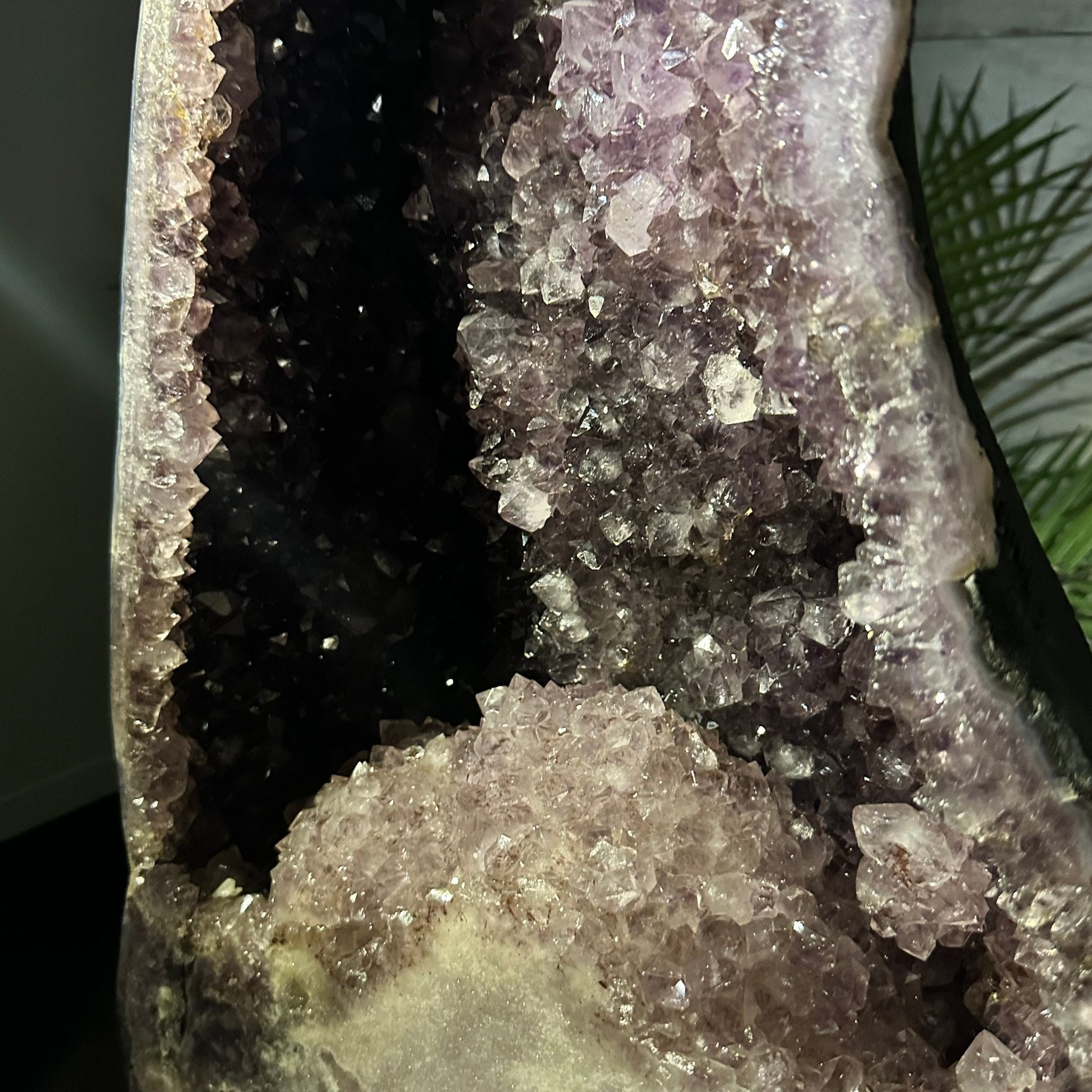 Extra Plus Quality Brazilian Amethyst Cathedral, 110.3 lbs & 35" Tall, Model #5601-1211 by Brazil Gems - Brazil GemsBrazil GemsExtra Plus Quality Brazilian Amethyst Cathedral, 110.3 lbs & 35" Tall, Model #5601-1211 by Brazil GemsCathedrals5601-1211