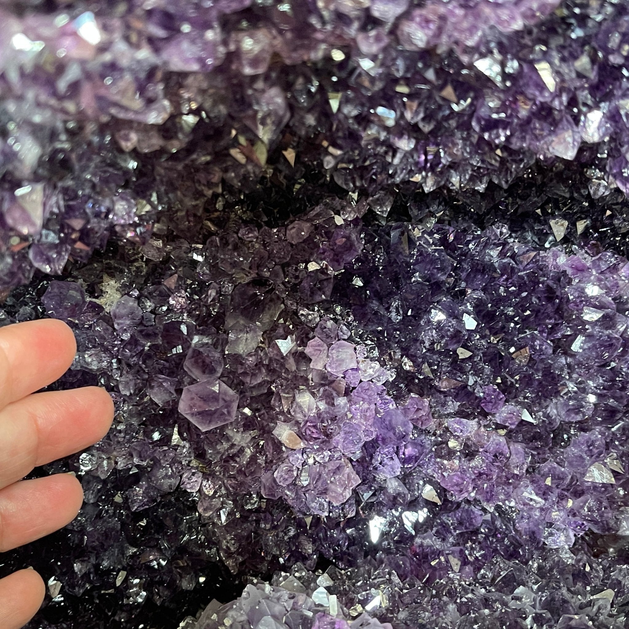 Extra Plus Quality Brazilian Amethyst Cathedral, 130.9 lbs & 22.3” tall Model #5601-0571 by Brazil Gems - Brazil GemsBrazil GemsExtra Plus Quality Brazilian Amethyst Cathedral, 130.9 lbs & 22.3” tall Model #5601-0571 by Brazil GemsCathedrals5601-0571