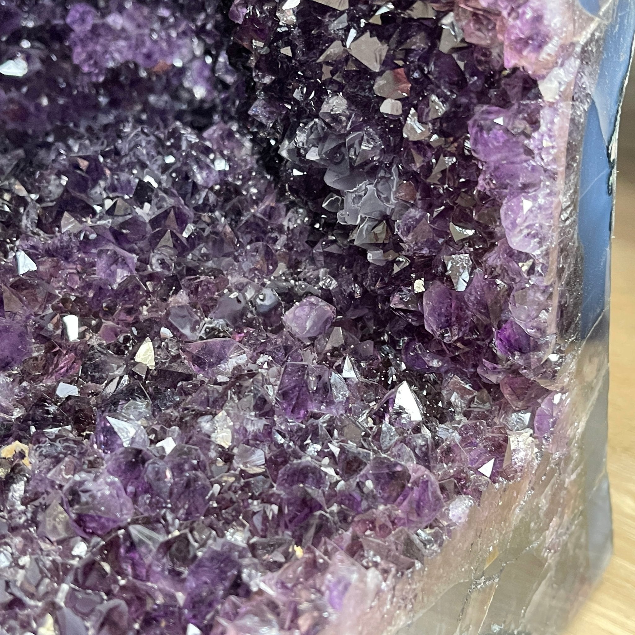 Extra Plus Quality Brazilian Amethyst Cathedral, 130.9 lbs & 22.3” tall Model #5601-0571 by Brazil Gems - Brazil GemsBrazil GemsExtra Plus Quality Brazilian Amethyst Cathedral, 130.9 lbs & 22.3” tall Model #5601-0571 by Brazil GemsCathedrals5601-0571