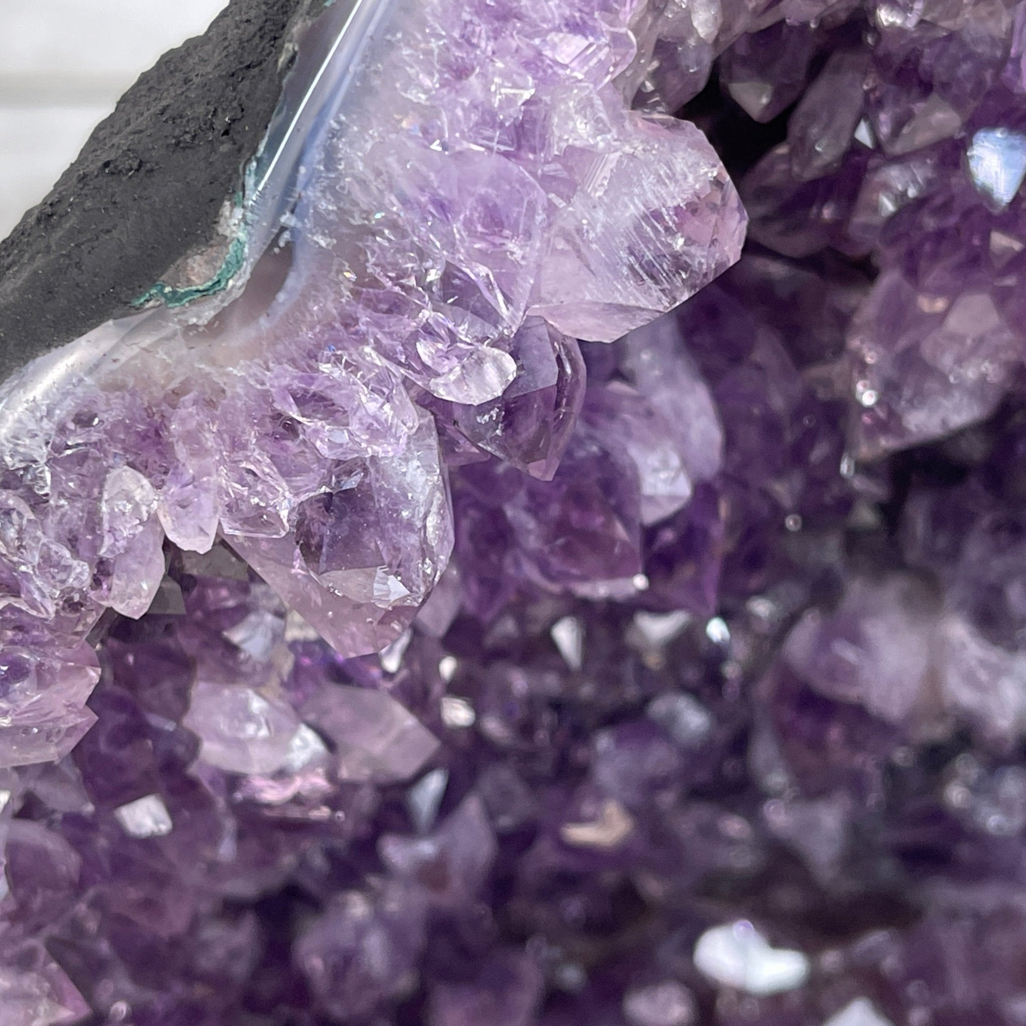 Extra Plus Quality Brazilian Amethyst Cathedral, 13.3 lbs & 10.5" Tall #5601-1135 by Brazil Gems - Brazil GemsBrazil GemsExtra Plus Quality Brazilian Amethyst Cathedral, 13.3 lbs & 10.5" Tall #5601-1135 by Brazil GemsCathedrals5601-1135