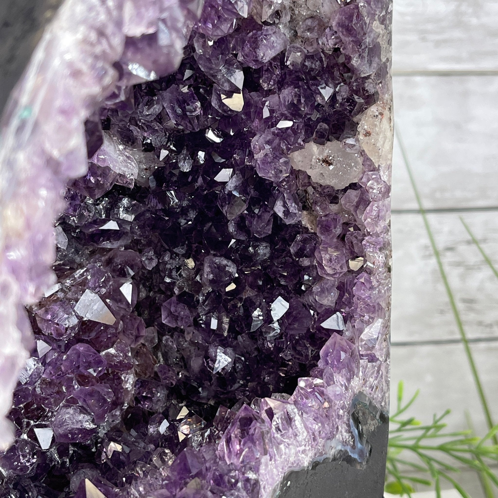 Extra Plus Quality Brazilian Amethyst Cathedral, 13.3 lbs & 10.5" Tall #5601-1135 by Brazil Gems - Brazil GemsBrazil GemsExtra Plus Quality Brazilian Amethyst Cathedral, 13.3 lbs & 10.5" Tall #5601-1135 by Brazil GemsCathedrals5601-1135