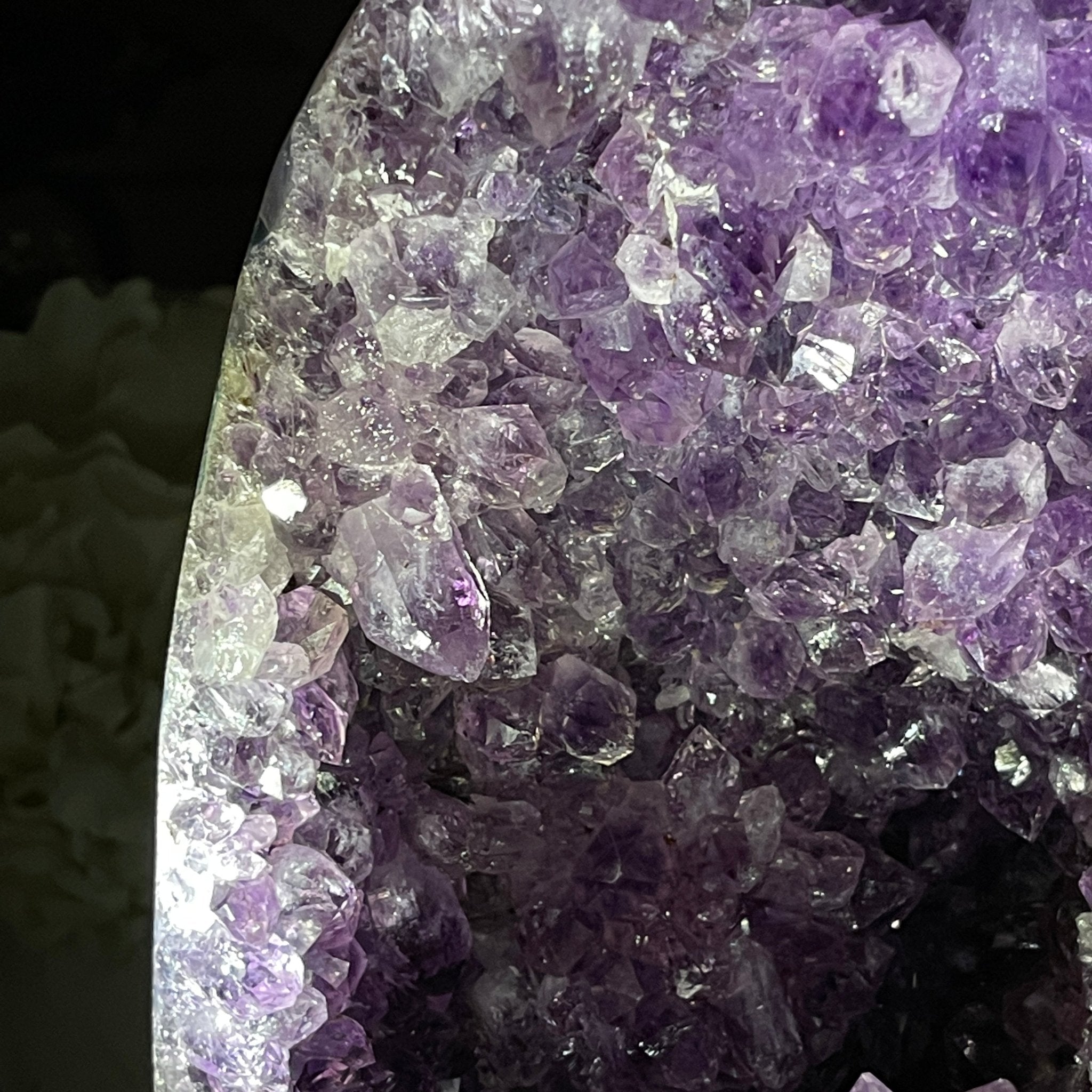 Extra Plus Quality Brazilian Amethyst Cathedral, 13.3 lbs & 10.5" Tall #5601-1135 by Brazil Gems - Brazil GemsBrazil GemsExtra Plus Quality Brazilian Amethyst Cathedral, 13.3 lbs & 10.5" Tall #5601-1135 by Brazil GemsCathedrals5601-1135