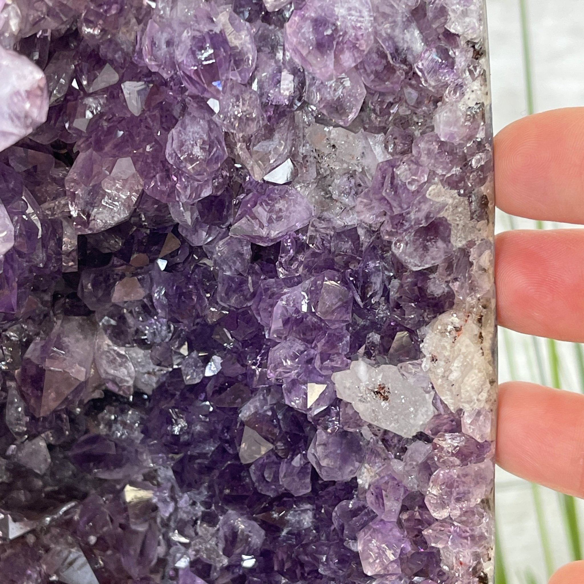 Extra Plus Quality Brazilian Amethyst Cathedral, 13.3 lbs & 10.5" Tall #5601-1135 by Brazil Gems - Brazil GemsBrazil GemsExtra Plus Quality Brazilian Amethyst Cathedral, 13.3 lbs & 10.5" Tall #5601-1135 by Brazil GemsCathedrals5601-1135
