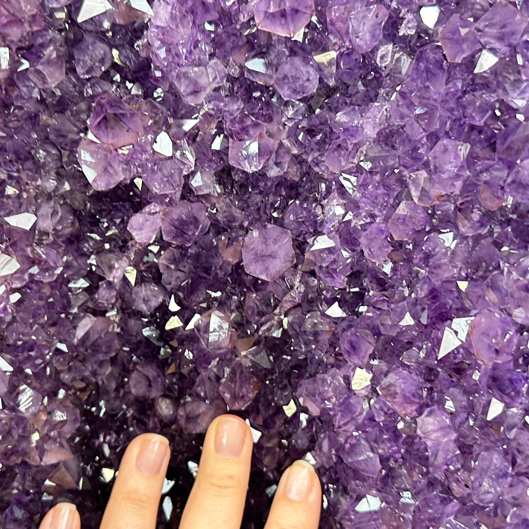 Extra Plus Quality Brazilian Amethyst Cathedral, 146 lbs & 38.2" Tall, Model #5601-1241 by Brazil Gems - Brazil GemsBrazil GemsExtra Plus Quality Brazilian Amethyst Cathedral, 146 lbs & 38.2" Tall, Model #5601-1241 by Brazil GemsCathedrals5601-1241