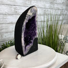 Extra Plus Quality Brazilian Amethyst Cathedral, 15.2 lbs & 11.6" Tall, Model #5601-0966 by Brazil Gems - Brazil GemsBrazil GemsExtra Plus Quality Brazilian Amethyst Cathedral, 15.2 lbs & 11.6" Tall, Model #5601-0966 by Brazil GemsCathedrals5601-0966