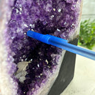 Extra Plus Quality Brazilian Amethyst Cathedral, 15.2 lbs & 11.6" Tall, Model #5601-0966 by Brazil Gems - Brazil GemsBrazil GemsExtra Plus Quality Brazilian Amethyst Cathedral, 15.2 lbs & 11.6" Tall, Model #5601-0966 by Brazil GemsCathedrals5601-0966