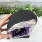 Extra Plus Quality Brazilian Amethyst Cathedral, 15.2 lbs & 11.6" Tall, Model #5601-0966 by Brazil Gems - Brazil GemsBrazil GemsExtra Plus Quality Brazilian Amethyst Cathedral, 15.2 lbs & 11.6" Tall, Model #5601-0966 by Brazil GemsCathedrals5601-0966