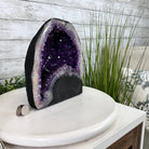 Extra Plus Quality Brazilian Amethyst Cathedral, 15.2 lbs & 9.25" Tall, Model #5601-0968 by Brazil Gems - Brazil GemsBrazil GemsExtra Plus Quality Brazilian Amethyst Cathedral, 15.2 lbs & 9.25" Tall, Model #5601-0968 by Brazil GemsCathedrals5601-0968