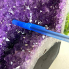 Extra Plus Quality Brazilian Amethyst Cathedral, 15.2 lbs & 9.25" Tall, Model #5601-0968 by Brazil Gems - Brazil GemsBrazil GemsExtra Plus Quality Brazilian Amethyst Cathedral, 15.2 lbs & 9.25" Tall, Model #5601-0968 by Brazil GemsCathedrals5601-0968