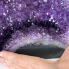 Extra Plus Quality Brazilian Amethyst Cathedral, 15.2 lbs & 9.25" Tall, Model #5601-0968 by Brazil Gems - Brazil GemsBrazil GemsExtra Plus Quality Brazilian Amethyst Cathedral, 15.2 lbs & 9.25" Tall, Model #5601-0968 by Brazil GemsCathedrals5601-0968