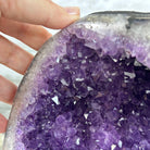 Extra Plus Quality Brazilian Amethyst Cathedral, 15.2 lbs & 9.25" Tall, Model #5601-0968 by Brazil Gems - Brazil GemsBrazil GemsExtra Plus Quality Brazilian Amethyst Cathedral, 15.2 lbs & 9.25" Tall, Model #5601-0968 by Brazil GemsCathedrals5601-0968
