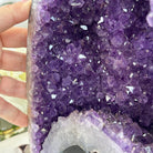 Extra Plus Quality Brazilian Amethyst Cathedral, 15.2 lbs & 9.25" Tall, Model #5601-0968 by Brazil Gems - Brazil GemsBrazil GemsExtra Plus Quality Brazilian Amethyst Cathedral, 15.2 lbs & 9.25" Tall, Model #5601-0968 by Brazil GemsCathedrals5601-0968