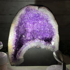 Extra Plus Quality Brazilian Amethyst Cathedral, 15.2 lbs & 9.25" Tall, Model #5601-0968 by Brazil Gems - Brazil GemsBrazil GemsExtra Plus Quality Brazilian Amethyst Cathedral, 15.2 lbs & 9.25" Tall, Model #5601-0968 by Brazil GemsCathedrals5601-0968