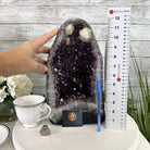 Extra Plus Quality Brazilian Amethyst Cathedral, 16 lbs & 11.8" Tall, Model #5601-0969 by Brazil Gems - Brazil GemsBrazil GemsExtra Plus Quality Brazilian Amethyst Cathedral, 16 lbs & 11.8" Tall, Model #5601-0969 by Brazil GemsCathedrals5601-0969