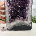 Extra Plus Quality Brazilian Amethyst Cathedral, 16 lbs & 11.8" Tall, Model #5601-0969 by Brazil Gems - Brazil GemsBrazil GemsExtra Plus Quality Brazilian Amethyst Cathedral, 16 lbs & 11.8" Tall, Model #5601-0969 by Brazil GemsCathedrals5601-0969