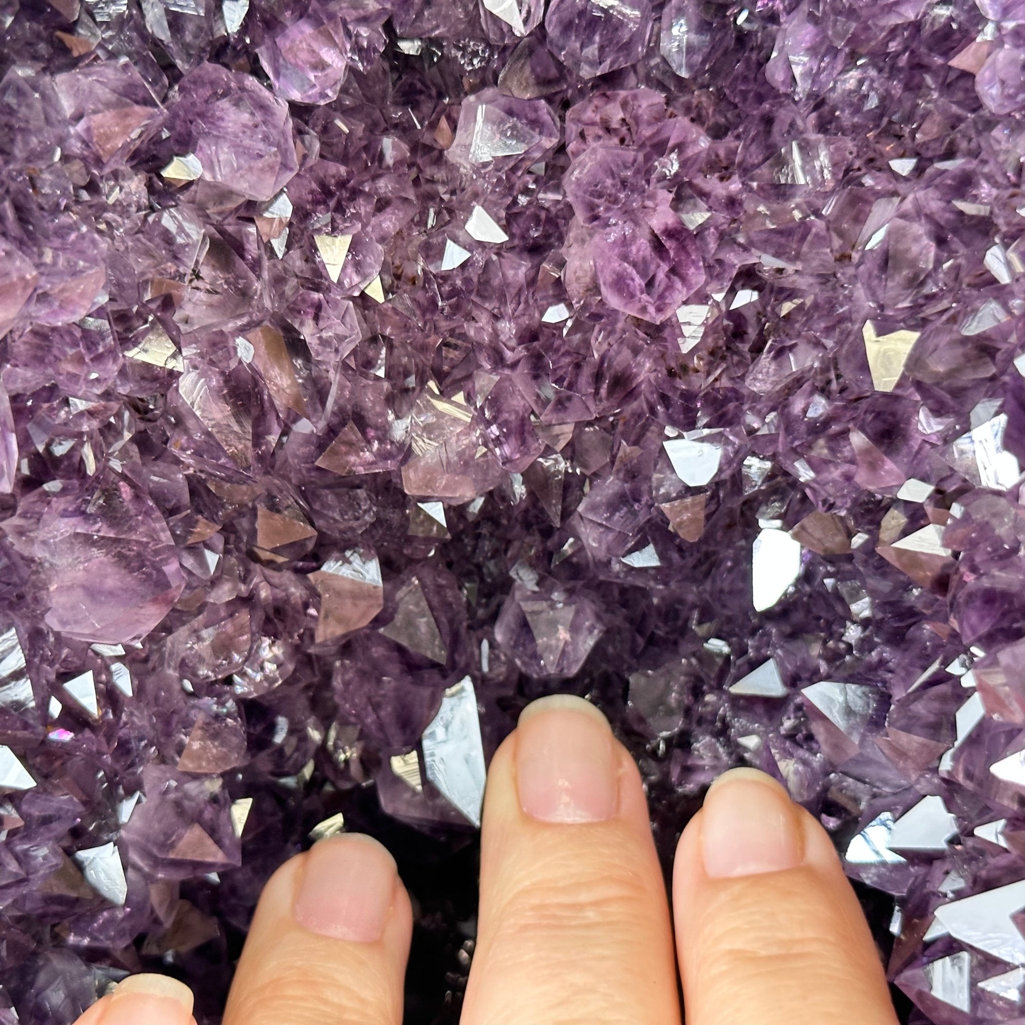 Extra Plus Quality Brazilian Amethyst Cathedral, 16 lbs & 11.8" Tall, Model #5601-0969 by Brazil Gems - Brazil GemsBrazil GemsExtra Plus Quality Brazilian Amethyst Cathedral, 16 lbs & 11.8" Tall, Model #5601-0969 by Brazil GemsCathedrals5601-0969