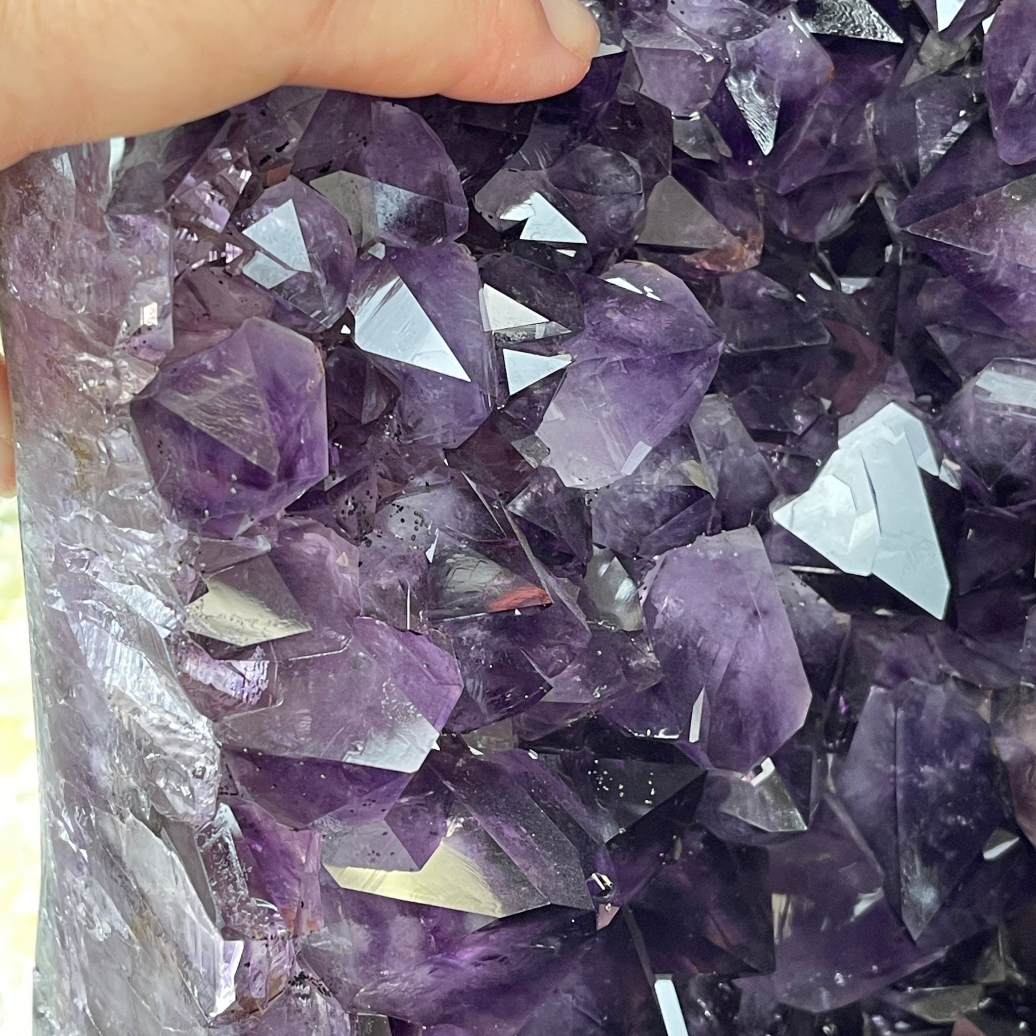 Extra Plus Quality Brazilian Amethyst Cathedral, 16” tall & 78.9 lbs #5601-0539 by Brazil Gems - Brazil GemsBrazil GemsExtra Plus Quality Brazilian Amethyst Cathedral, 16” tall & 78.9 lbs #5601-0539 by Brazil GemsCathedrals5601-0539