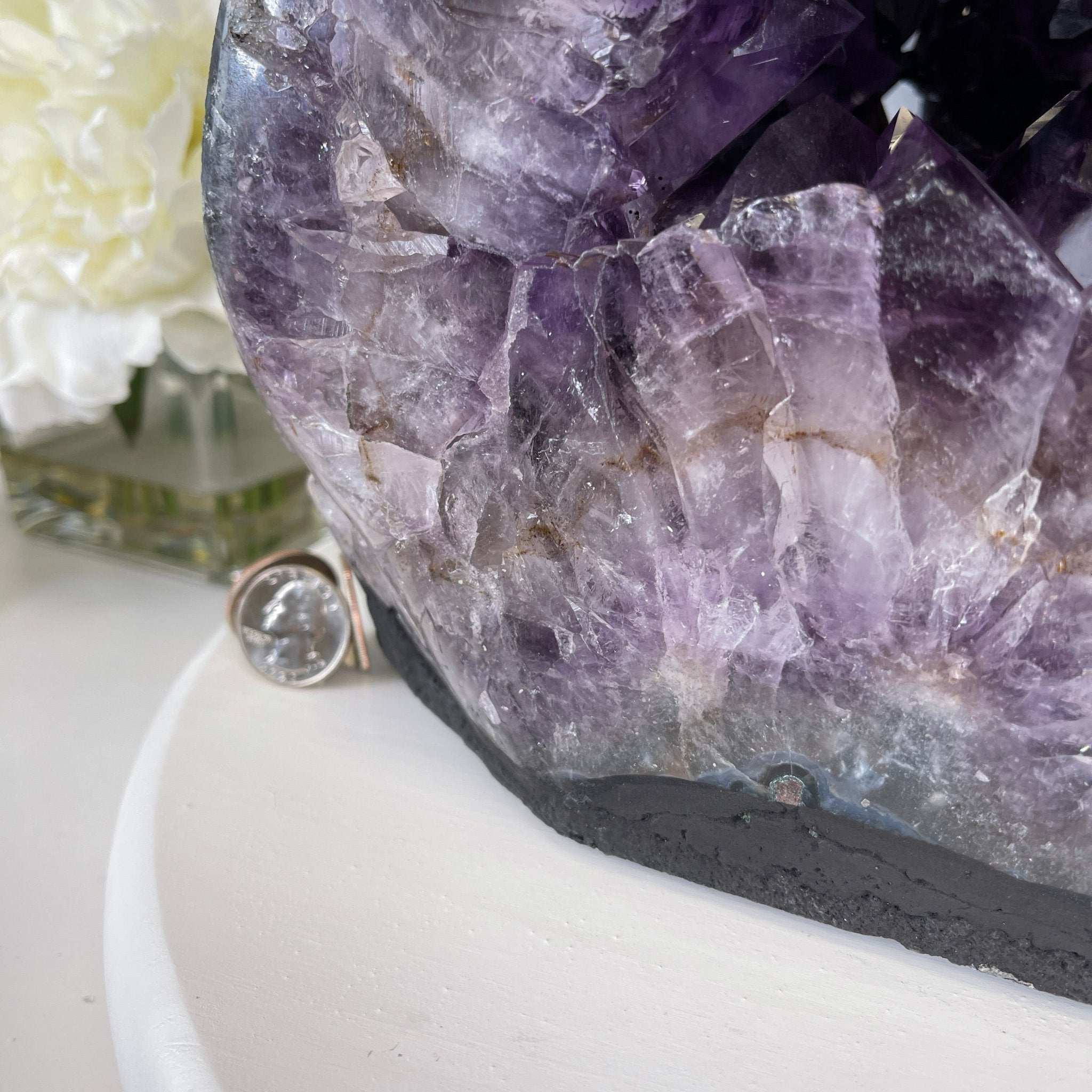 Extra Plus Quality Brazilian Amethyst Cathedral, 16” tall & 78.9 lbs #5601-0539 by Brazil Gems - Brazil GemsBrazil GemsExtra Plus Quality Brazilian Amethyst Cathedral, 16” tall & 78.9 lbs #5601-0539 by Brazil GemsCathedrals5601-0539