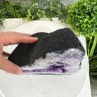 Extra Plus Quality Brazilian Amethyst Cathedral, 19.3 lbs & 11.8" Tall, Model #5601-1075 by Brazil Gems - Brazil GemsBrazil GemsExtra Plus Quality Brazilian Amethyst Cathedral, 19.3 lbs & 11.8" Tall, Model #5601-1075 by Brazil GemsCathedrals5601-1075