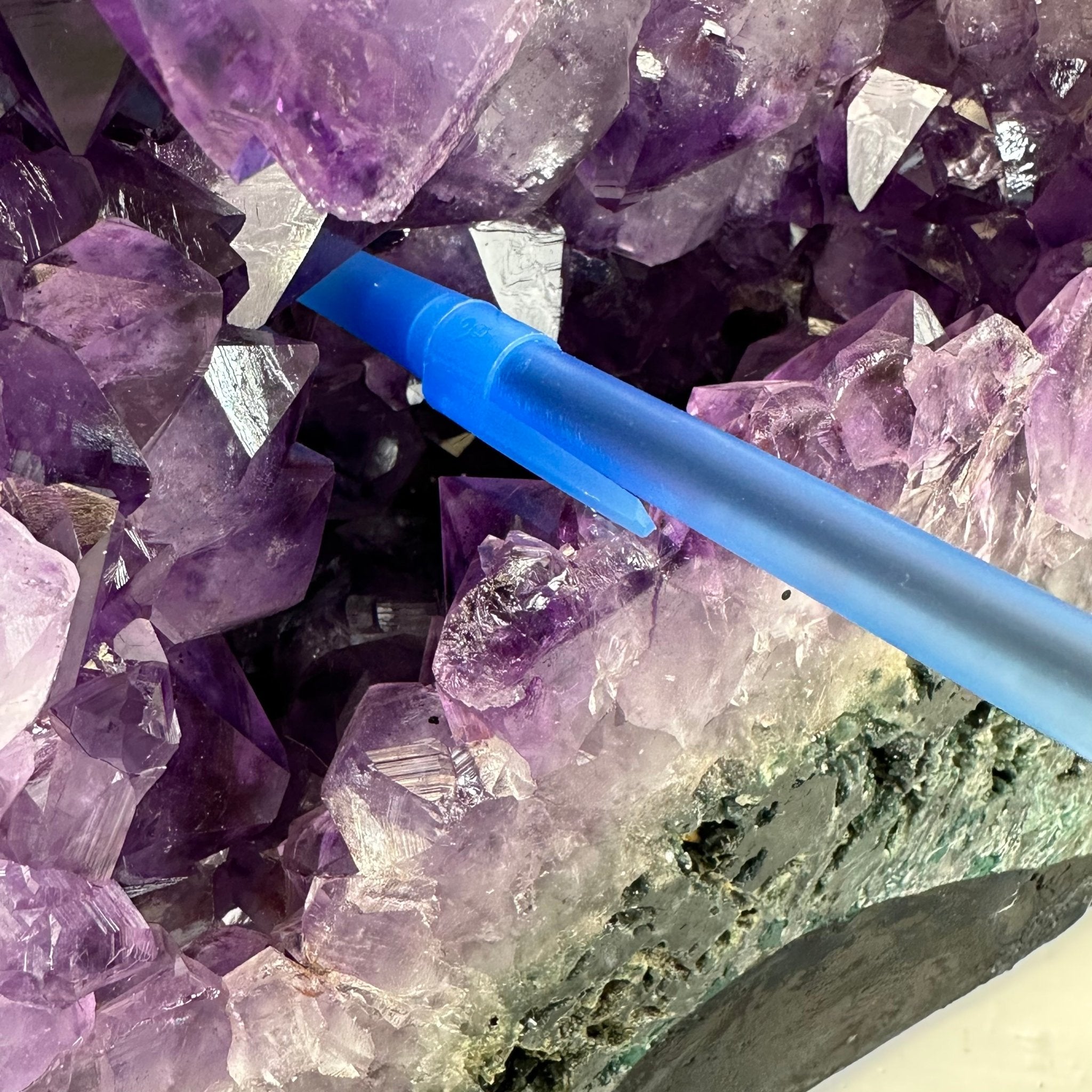 Extra Plus Quality Brazilian Amethyst Cathedral, 19.3 lbs & 11.8" Tall, Model #5601-1075 by Brazil Gems - Brazil GemsBrazil GemsExtra Plus Quality Brazilian Amethyst Cathedral, 19.3 lbs & 11.8" Tall, Model #5601-1075 by Brazil GemsCathedrals5601-1075