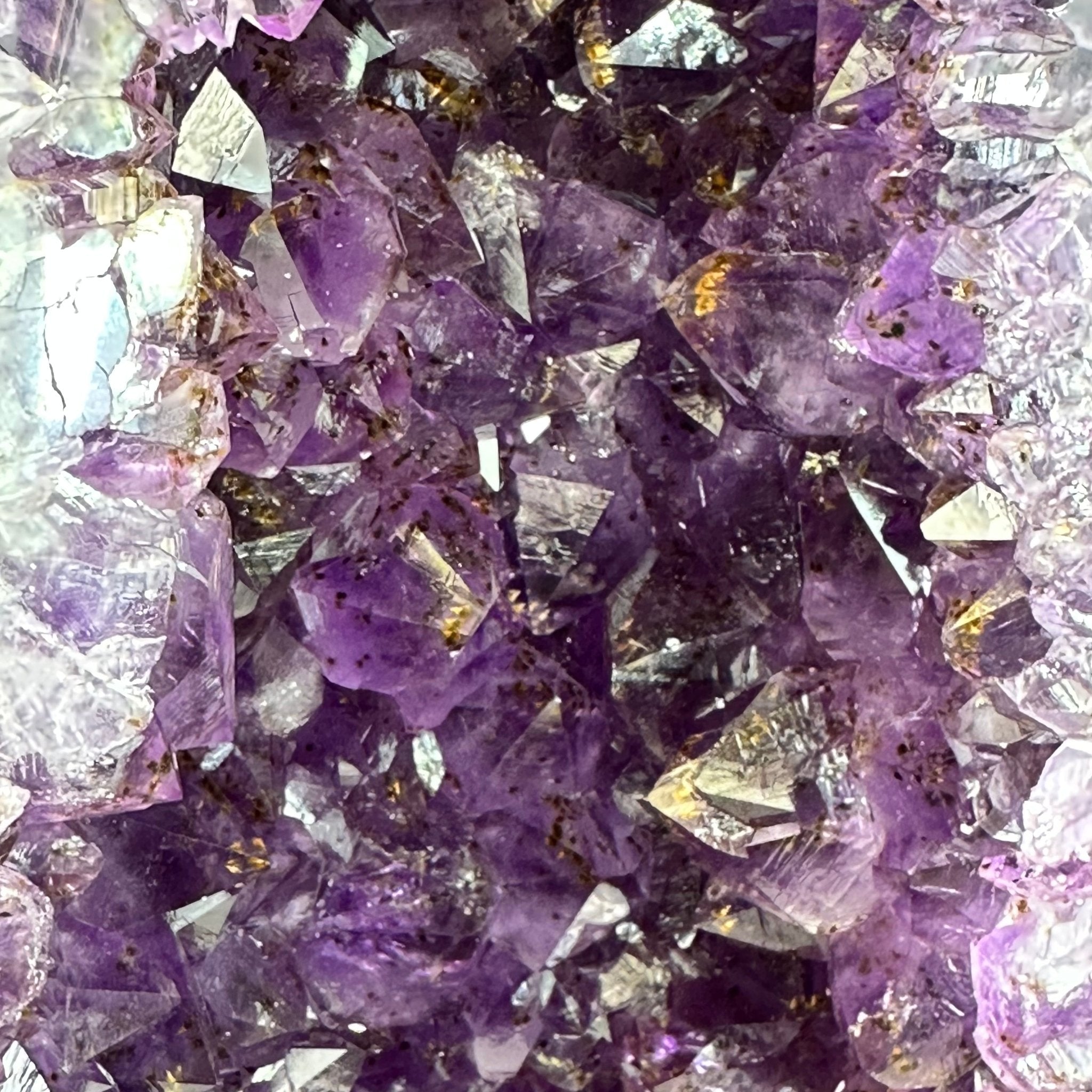 Extra Plus Quality Brazilian Amethyst Cathedral, 19.3 lbs & 13.25" Tall, Model #5601-1076 by Brazil Gems - Brazil GemsBrazil GemsExtra Plus Quality Brazilian Amethyst Cathedral, 19.3 lbs & 13.25" Tall, Model #5601-1076 by Brazil GemsCathedrals5601-1076