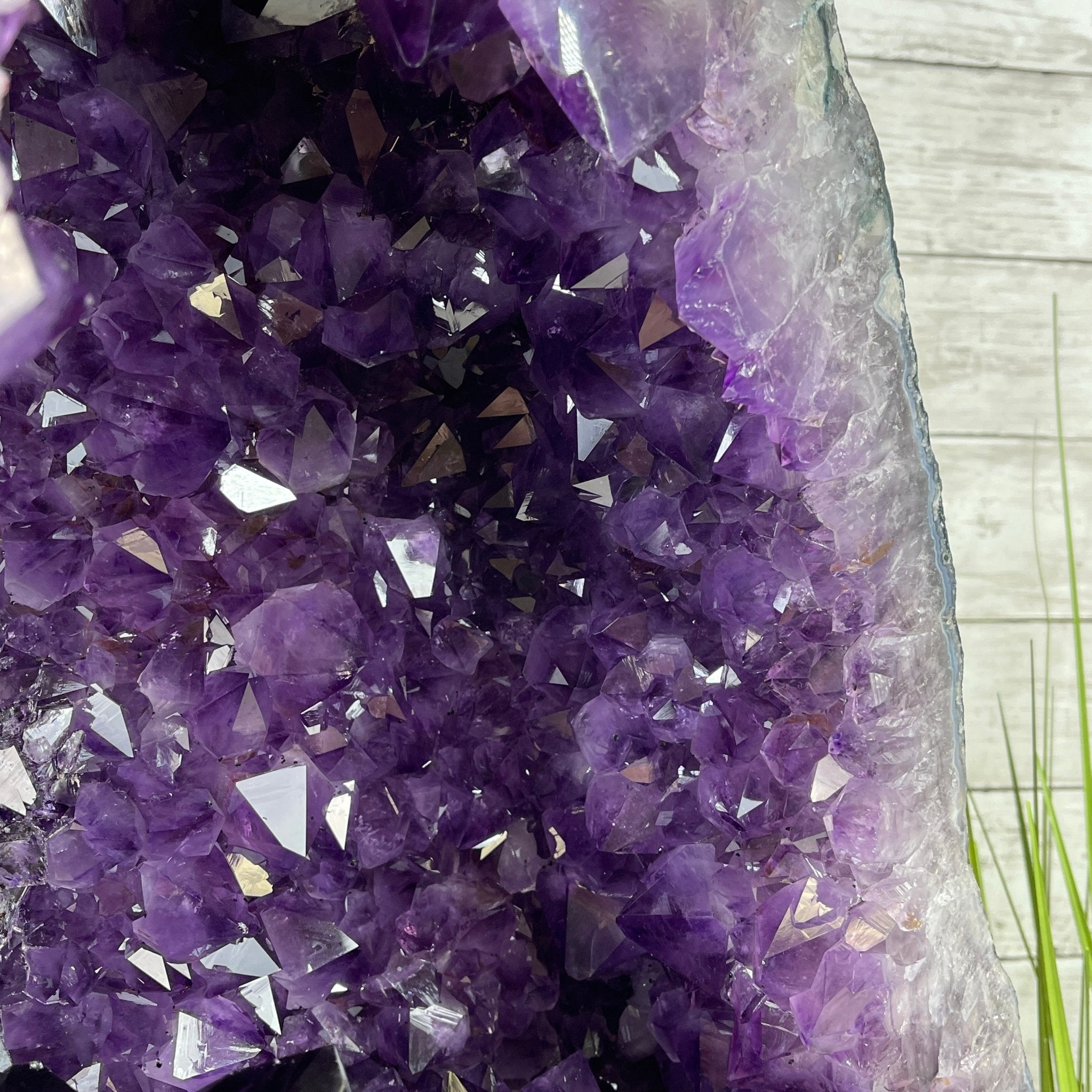 Extra Plus Quality Brazilian Amethyst Cathedral, 19.9” tall & 100.1 lbs #5601-0649 by Brazil Gems - Brazil GemsBrazil GemsExtra Plus Quality Brazilian Amethyst Cathedral, 19.9” tall & 100.1 lbs #5601-0649 by Brazil GemsCathedrals5601-0649